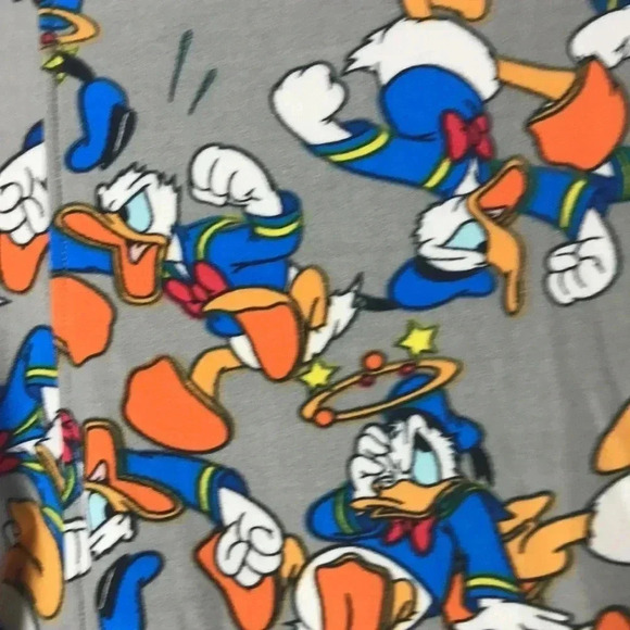 LULAROE WOMENS TALL AND CURVY DISNEY DONALD DUCK LEGGINGS - Picture 3 of 9